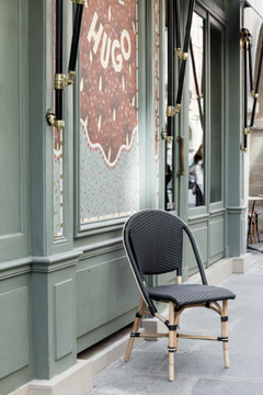 SOFIE - Stackable rattan and ArtFibre® chair by Sika Design - view 3